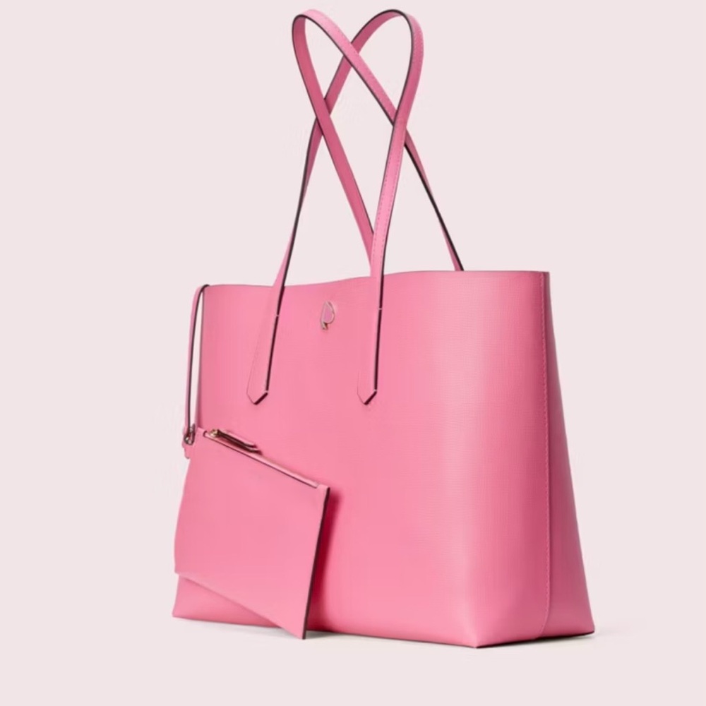 Kate Spade Large Molly Pink Tote and Wristlet